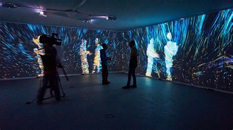 Quantum Space / interactive room | Interactive walls, Interactive art, Interactive design