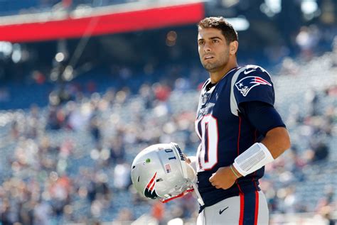 Former Patriots Player Says Team Looked At Jimmy Garoppolo 'A Little ...