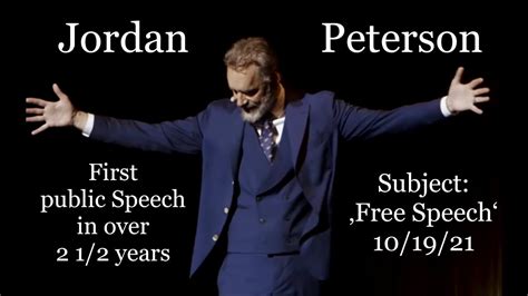 Jordan Peterson - Lecture on Free Speech, 10/19/21 Bucknell Program for American Leadership ...