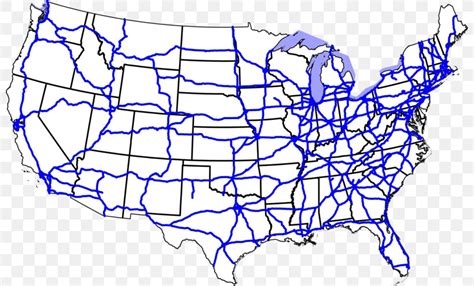 US Interstate Highway System Interstate 70 Road Interstate 40 Map, PNG, 800x495px, Us Interstate ...