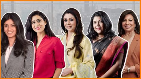 Top 5 Women Entrepreneurs In India In 2024