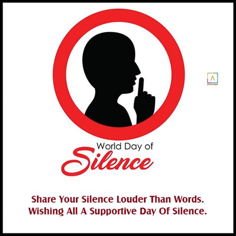 World Day Of Silence Motivational Quotes, Wishes & Messages