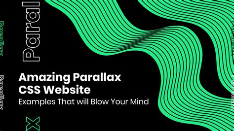 37 Amazing Parallax CSS Website Examples That will Blow Your Mind