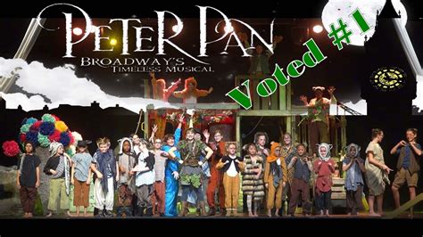 Peter Pan Broadway Musical Version Full Show Male Lead Middle School with Real Flying 2022 in 4K ...