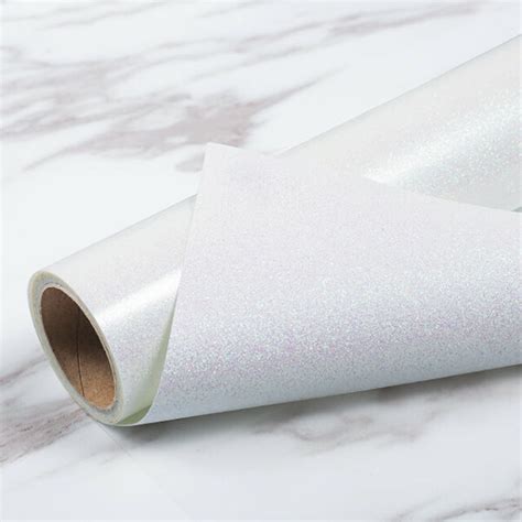 White Glitter HTV - Premium Puff Vinyl | Heat Transfers Vinyl Wholesale