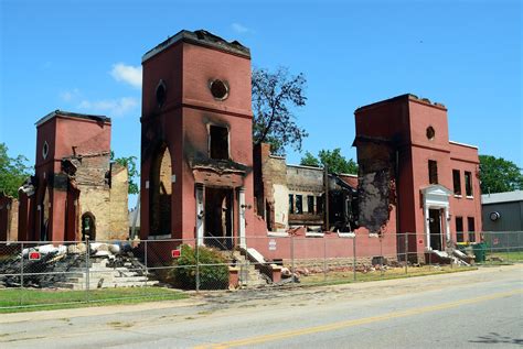 Church damaged by fire 1308053 Stock Photo at Vecteezy