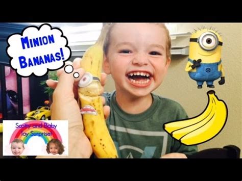 Minion Bananas! - YouTube