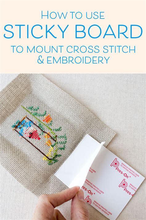 Cross Stitch Mounting Board - Cross Stitch Patterns