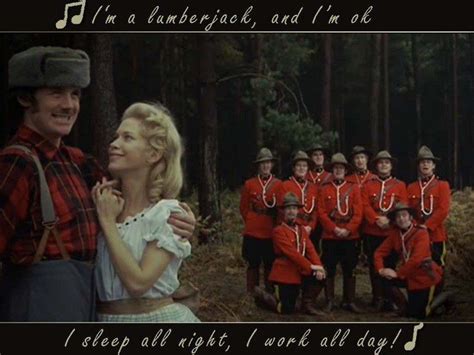 The Lumberjack Song - one of the funniest Monty Python sketches! ~ this ...