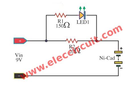 9 Volt Battery Charger Circuit Schematic Diagram - Wiring View and ...