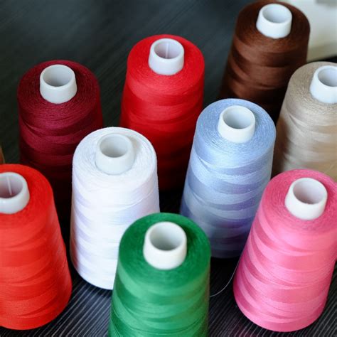 40WT 2500M Mercerized and Singed High Sheen Cotton Quilting Thread All ...