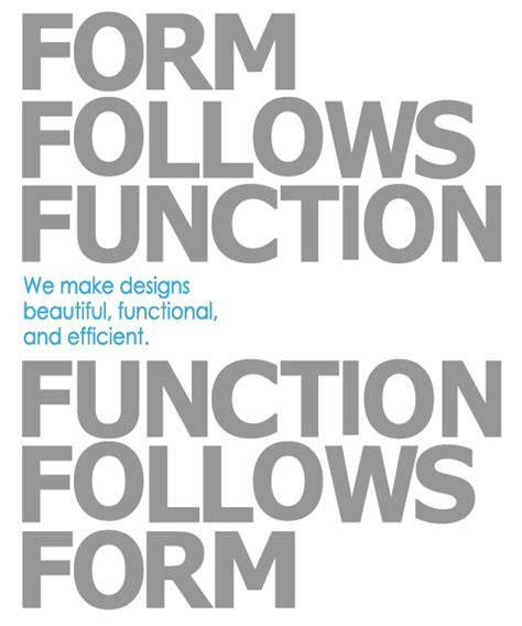 Environmental Design: FORM FOLLOWS FUNCTION | FUNCTIONS FOLLOWS FORM