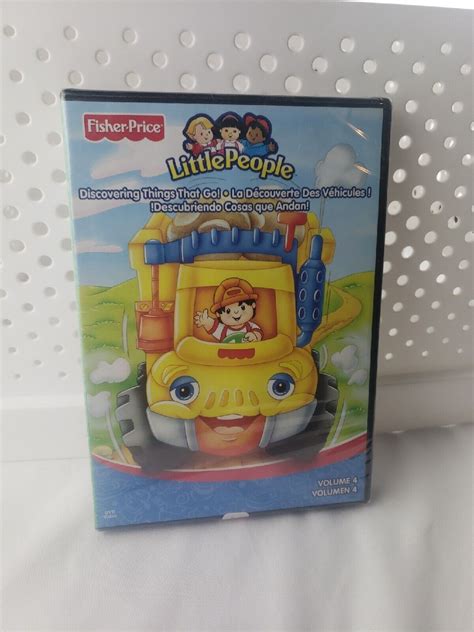 Fisher Price Little People - Discovering Things That Go Vol 4 (dvd) New | eBay