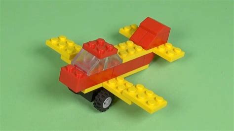 LEGO Airplane 001 Building Instructions - Basic 515 "How To" - YouTube ...