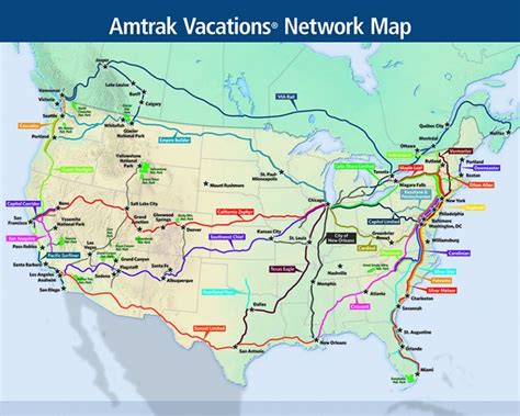 Map Of Amtrak Stations In Texas - Printable Maps