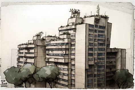 Urban Sketching in Seoul: Exploring the Architecture of its Apartment ...