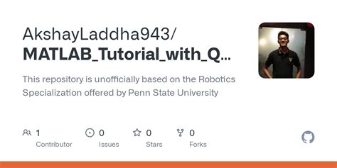 GitHub - AkshayLaddha943/MATLAB_Tutorial_with_Quadrotor_Control: This repository is unofficially ...