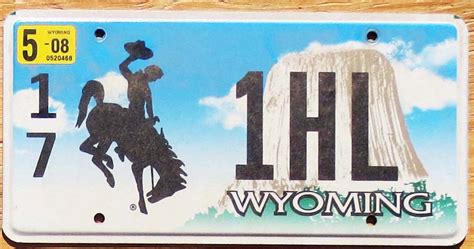 Wyoming | Product categories | Automobile License Plate Store ...