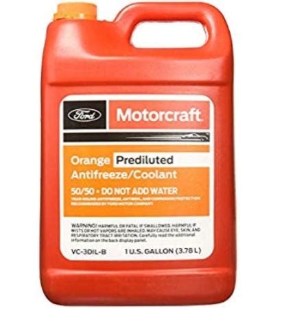 Ford Motorcraft Orange Coolant Equivalent | Webmotor.org