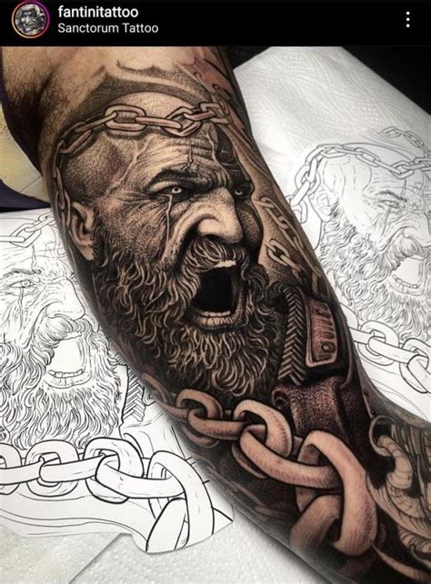 Kratos Tattoos: Unleash the Power of the God of War | Art and Design