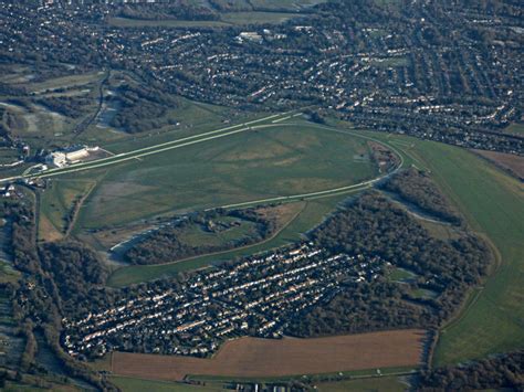 Epsom Downs racecourse from the air © Thomas Nugent :: Geograph Britain ...