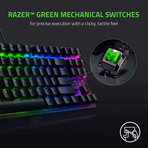 Razer BlackWidow V3 Tenkeyless Mechanical Gaming (Green switch) | | Buy Now | at Mighty Ape NZ