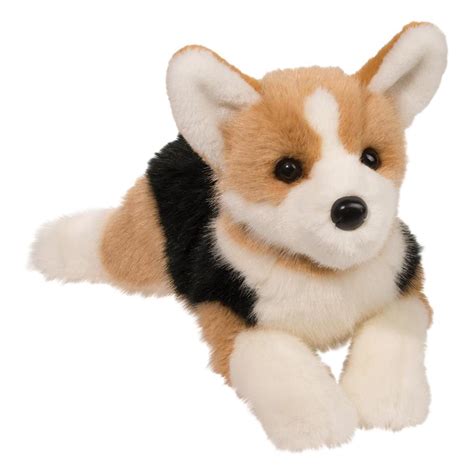 Whole Earth Provision Co. | Douglas Cuddle Toy Douglas Toys Konner DLux Tri-Color Corgi Plush