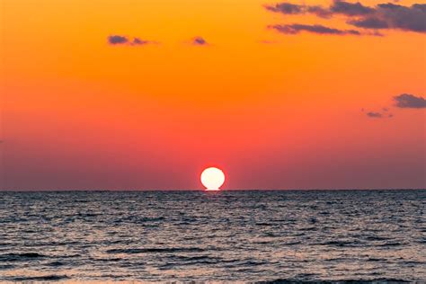 だるま夕日（佐渡島） | 絶景事典