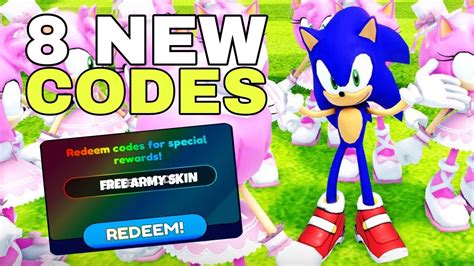 Sonic Speed simulator redeem codes new | Sonic Speed simulator codes ...