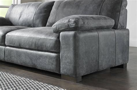 Linara | Sofology | Grey leather sofa living room, Leather sofa living ...