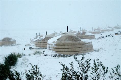 Snow in the Gobi Desert | Mike and Suzan Alexander