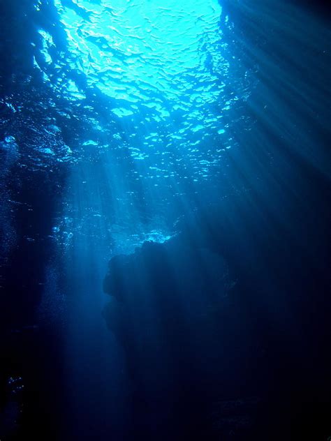 Underwater Sunlight Photograph by Takau99