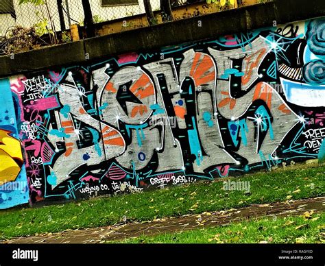 Detroit Urban Graffiti Stock Photo - Alamy