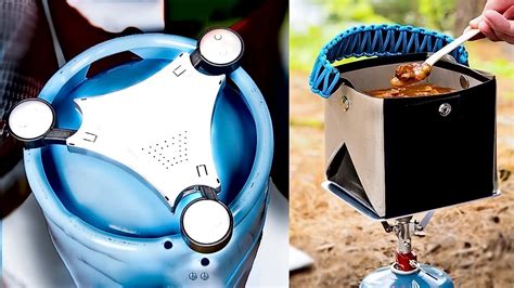 11 Coolest Camping Cooking Gear | Off Grid Kitchen Gadgets - YouTube