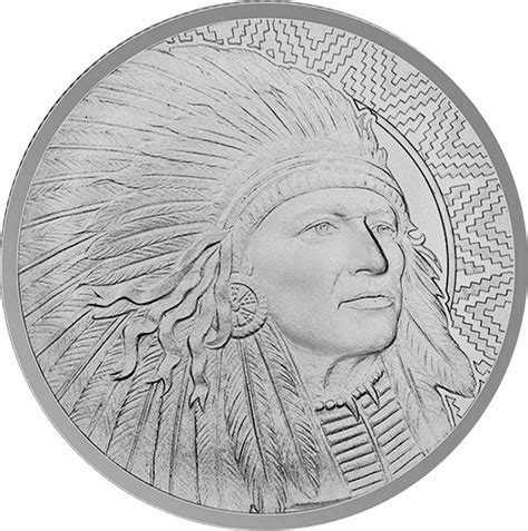 1 oz .999 Fine Silver Round Buffalo Warrior [01-WAR-B-OZ-SLV-RND] - $40.33 : Aydin Coins ...
