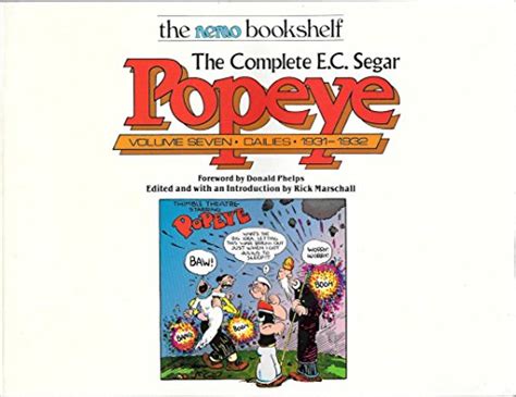 The Complete E.C. Segar Popeye, Vol. 7: Dailies, 1931-1932 (The Nemo ...