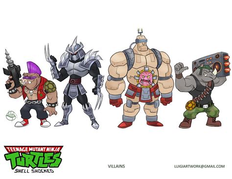 TMNT villains by LuigiL.deviantart.com on @DeviantArt | Tmnt villains ...