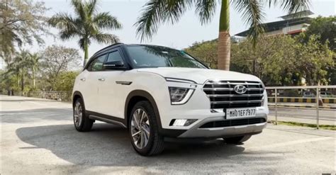 Hyundai Creta base variant modified with 18 inch alloy wheels from Tucson