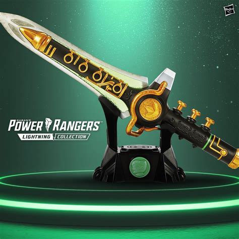 Hasbro Power Rangers Lightning Collection Dragon Dagger Tommy Green ...