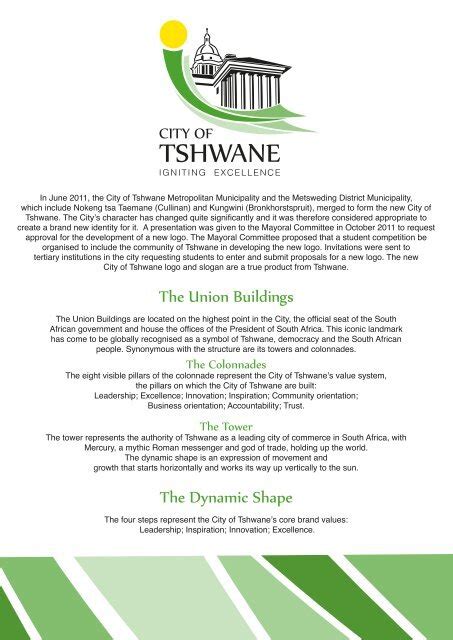 Logo_Flyer - City of Tshwane Metropolitan Municipality