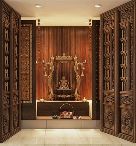 20+ Divine Pooja Room Design (Mandir Design) Ideas For Indian Homes ...