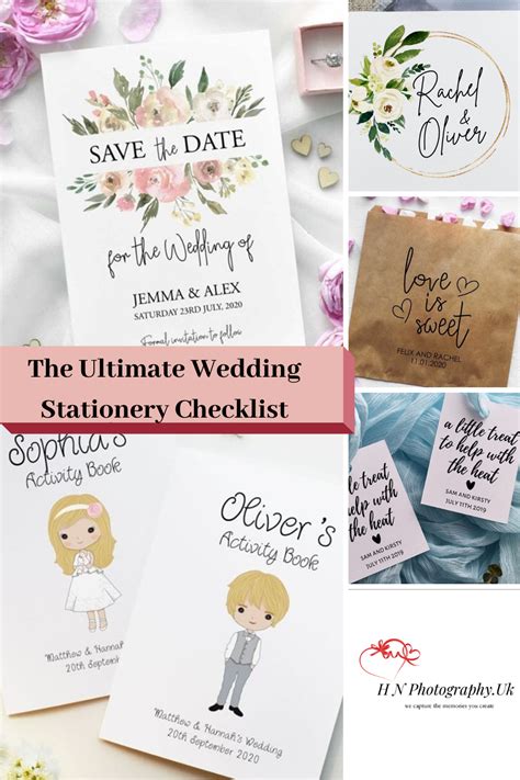 Ultimate Wedding Stationery Checklist | Wedding stationery checklist ...