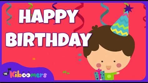 Happy Birthday To You - THE KIBOOMERS Birthday Party Song for Kids - YouTube