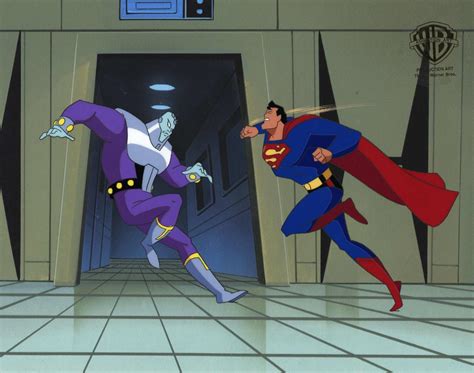 DC Comics Studio Artists - Superman Animated Series Original Cel ...