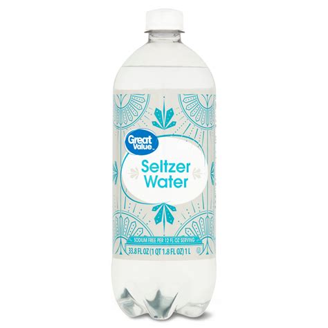 Great Value Sodium Free Seltzer Water, 33.8 fl oz - Walmart.com