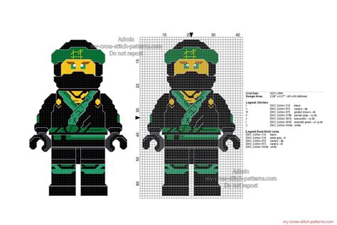 Pixel art lego ninjago 31 idées et designs pour vous inspirer en images – Artofit