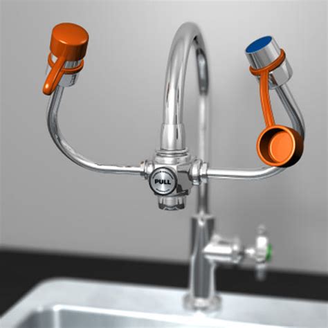 Guardian EyeSafe-X™ Faucet-Mounted Eyewash, Adjustable Aerated Outlet Heads | G1101 | Guardian ...