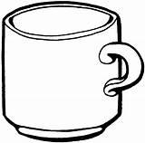 Coffee Mugs Coloring Pages sketch template