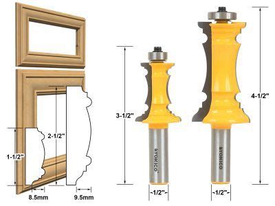 46 Router Bit Profiles ideas in 2021 | router, router bits, router woodworking