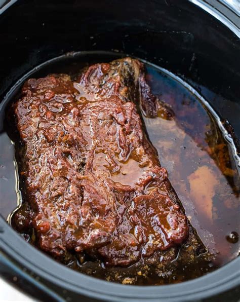 CROCK POT BBQ BEEF BRISKET (+Video) | The Country Cook